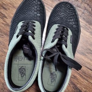 Vans X Harry Potter Slytherin Shoes